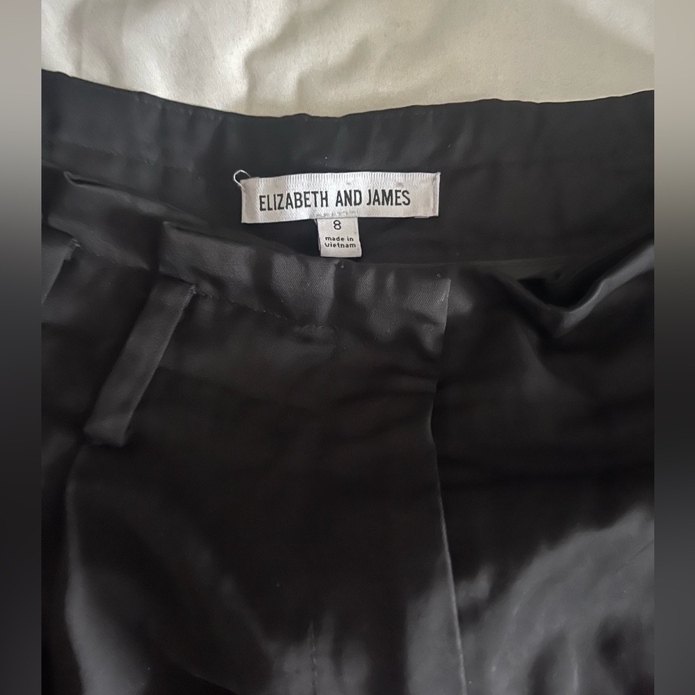 Elizabeth and James Paperbag Waist Ankle Length Pants